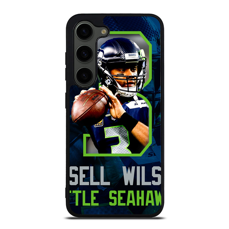 RUSSELL WILSON 3 SEATTLE SEAHAWKS Samsung Galaxy S23 Plus Case Cover