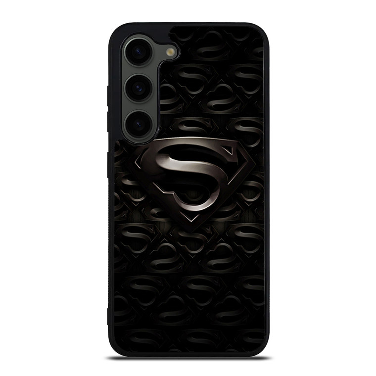 SUPERMAN BLACK LOGO Samsung Galaxy S23 Plus Case Cover