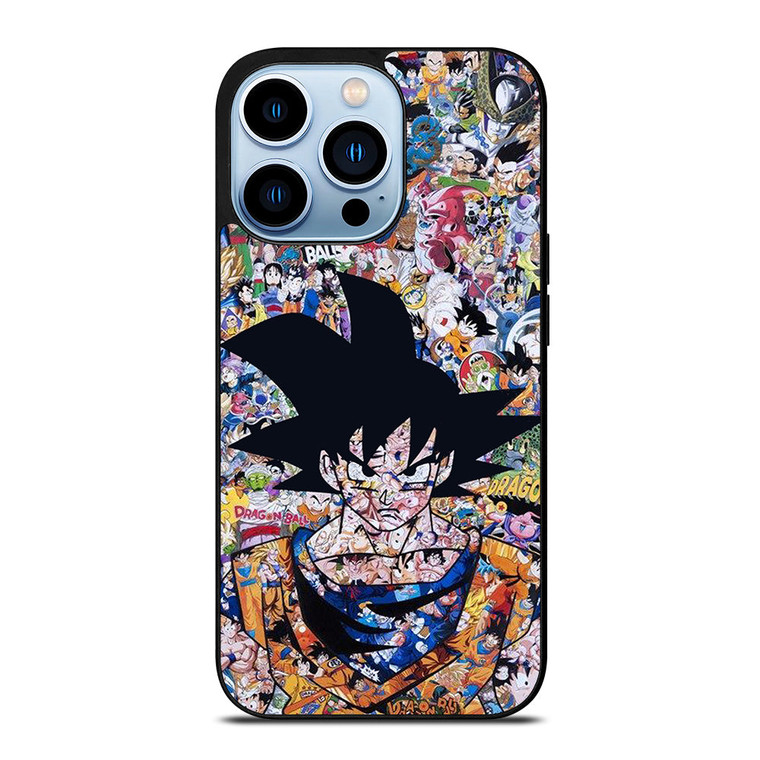 GOKU DRAGON BALL COLLAGE iPhone 13 Pro Max Case Cover