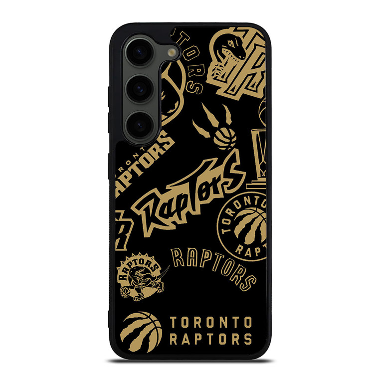 TORONTO RAPTORS LOGO COLLAGE Samsung Galaxy S23 Plus Case Cover