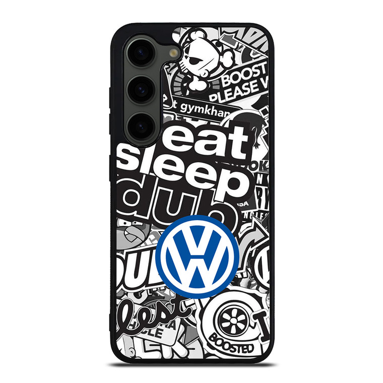 VW STICKER BOMB Samsung Galaxy S23 Plus Case Cover