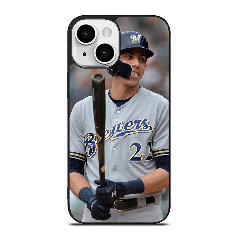 CHRISTIAN YELICH MILWAUKEE BREWERS 2 iPhone 13 Mini Case Cover