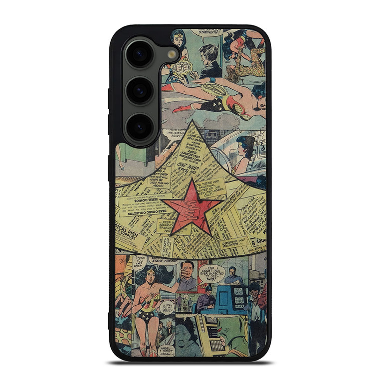 WONDER WOMAN LOGO ART Samsung Galaxy S23 Plus Case Cover