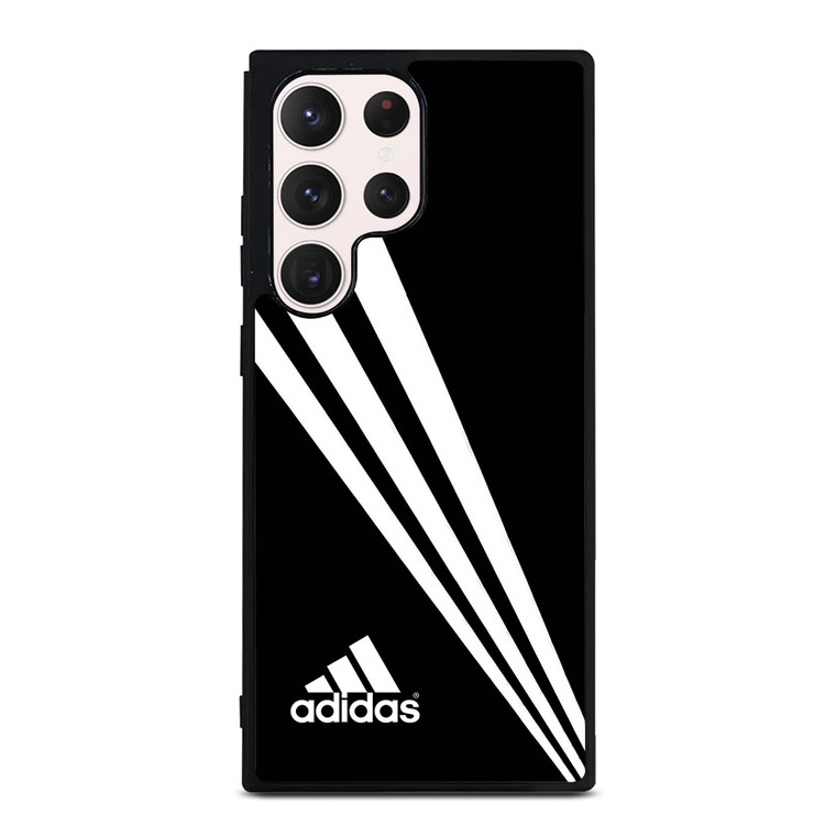 ADIDAS STRIPE BLACK Samsung Galaxy S23 Ultra Case Cover