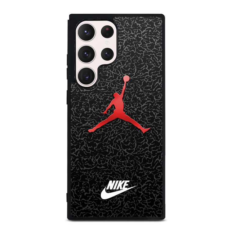 AIR JORDAN RED Samsung Galaxy S23 Ultra Case Cover