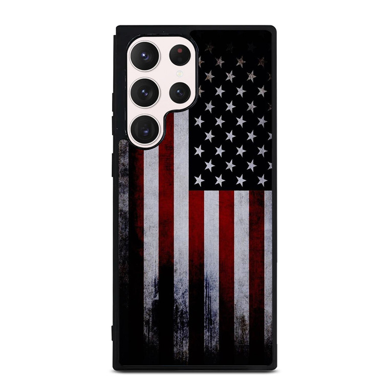 AMERICAN FLAG ART Samsung Galaxy S23 Ultra Case Cover