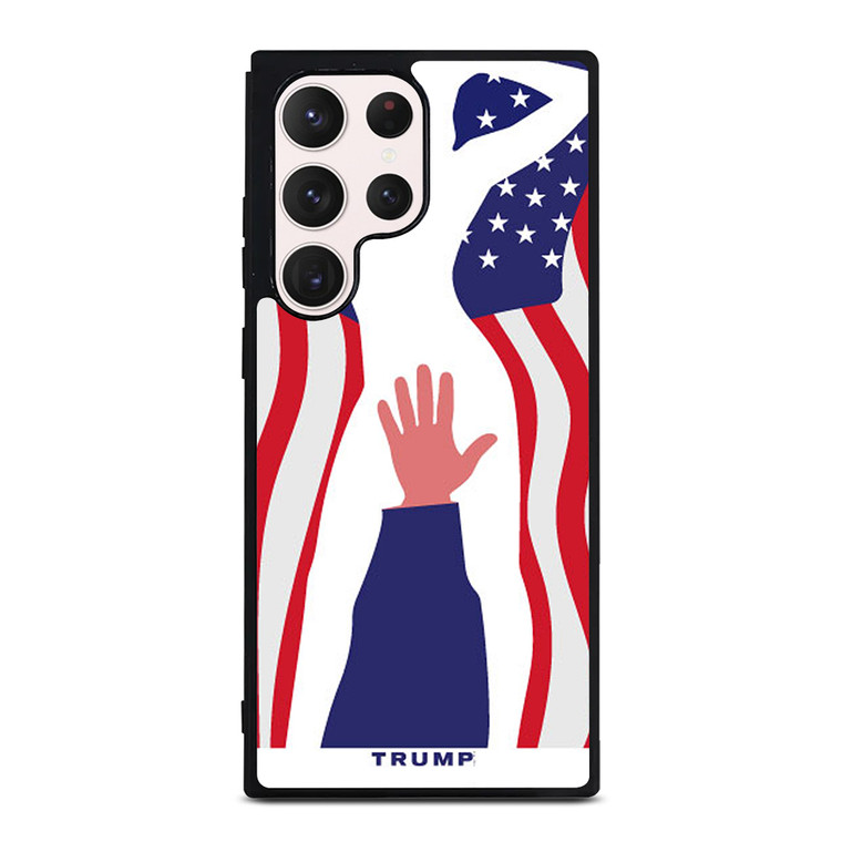 AMERICAN TRUMP GIRL Samsung Galaxy S23 Ultra Case Cover