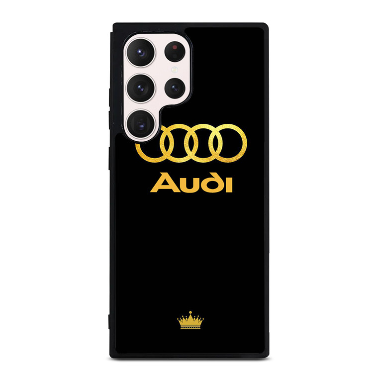 AUDI GOLD LOGO Samsung Galaxy S23 Ultra Case Cover