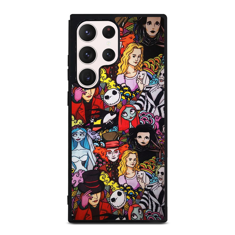 BEETLEJUICE TIM BURTON COLLAGE Samsung Galaxy S23 Ultra Case Cover