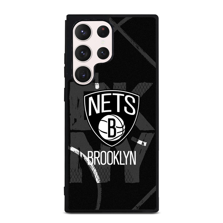BROOKLYN NETS NBA TEAM LOGO Samsung Galaxy S23 Ultra Case Cover