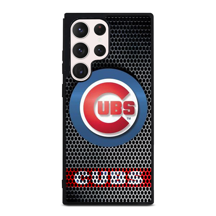 CHICAGO CUBS METAL LOGO Samsung Galaxy S23 Ultra Case Cover