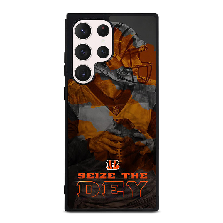 CINCINNATI BENGALS SEIZE Samsung Galaxy S23 Ultra Case Cover