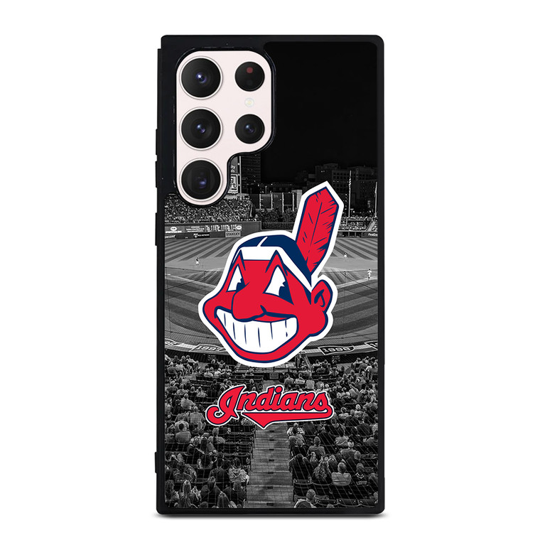 CLEVELAND INDIANS MLB ICON Samsung Galaxy S23 Ultra Case Cover