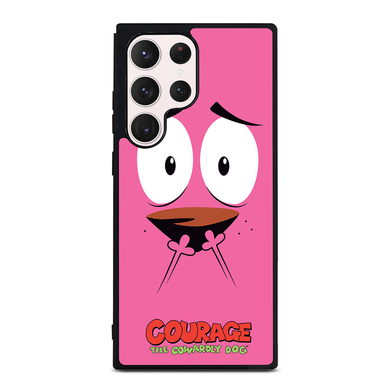 COURAGE THE COWARDLY DOG FACE Samsung Galaxy S23 Ultra Case Cover