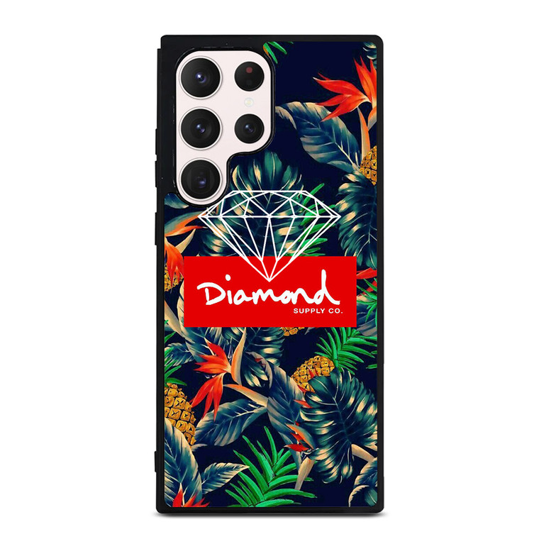 DIAMOND SUPPLY CO FLORAL LOGO Samsung Galaxy S23 Ultra Case Cover DIAMOND SUPPLY CO FLORAL LOGO Samsung Galaxy S23 Ultra Case Cover