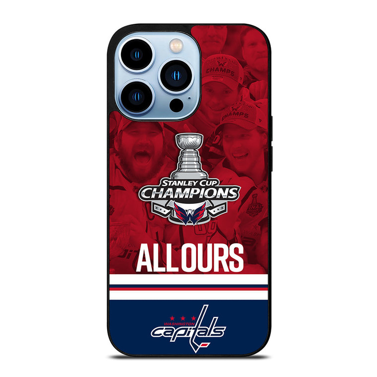 WASHINGTON CAPITALS CHAMPION iPhone 13 Pro Max Case Cover