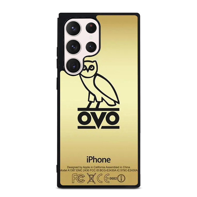 DRAKE OVOXO GOLD Samsung Galaxy S23 Ultra Case Cover