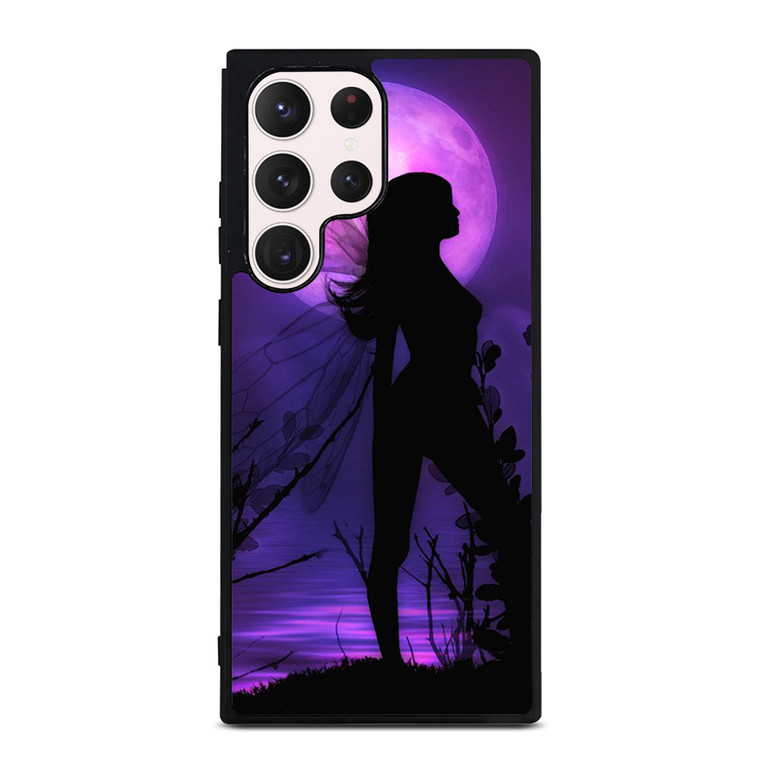FAIRY DRAGONFLIES PURPLE MOON Samsung Galaxy S23 Ultra Case Cover