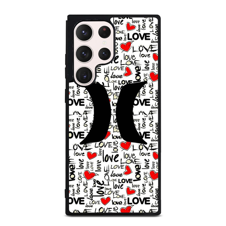 HURLEY LOGO PATTERN Samsung Galaxy S23 Ultra Case Cover