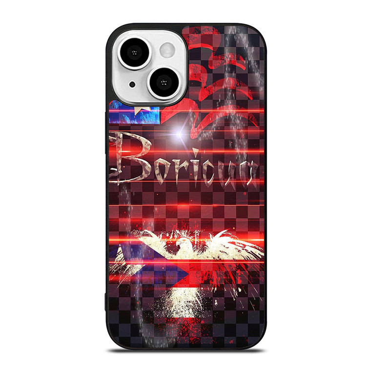 BORICUA PUERTO RICO FLAG iPhone 13 Mini Case Cover