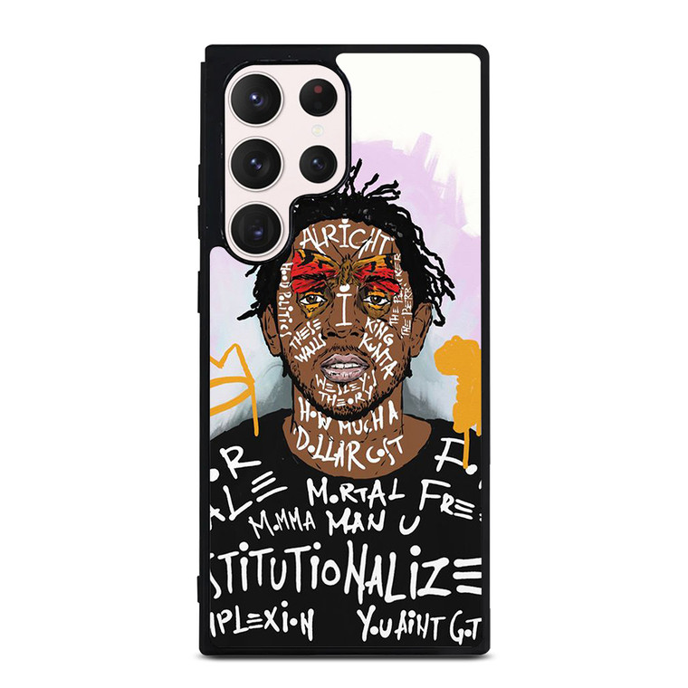 KENDRICK LAMAR FACE ART Samsung Galaxy S23 Ultra Case Cover
