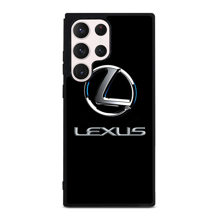 LEXUS BLACK LOGO Samsung Galaxy S23 Ultra Case Cover