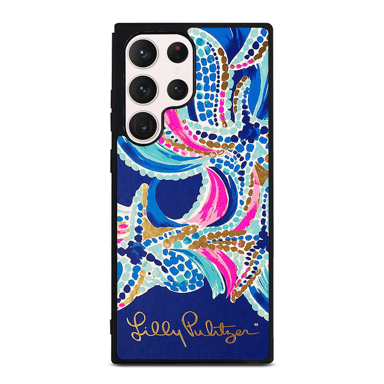 LILLY PULITZER OCEAN JEWELS Samsung Galaxy S23 Ultra Case Cover