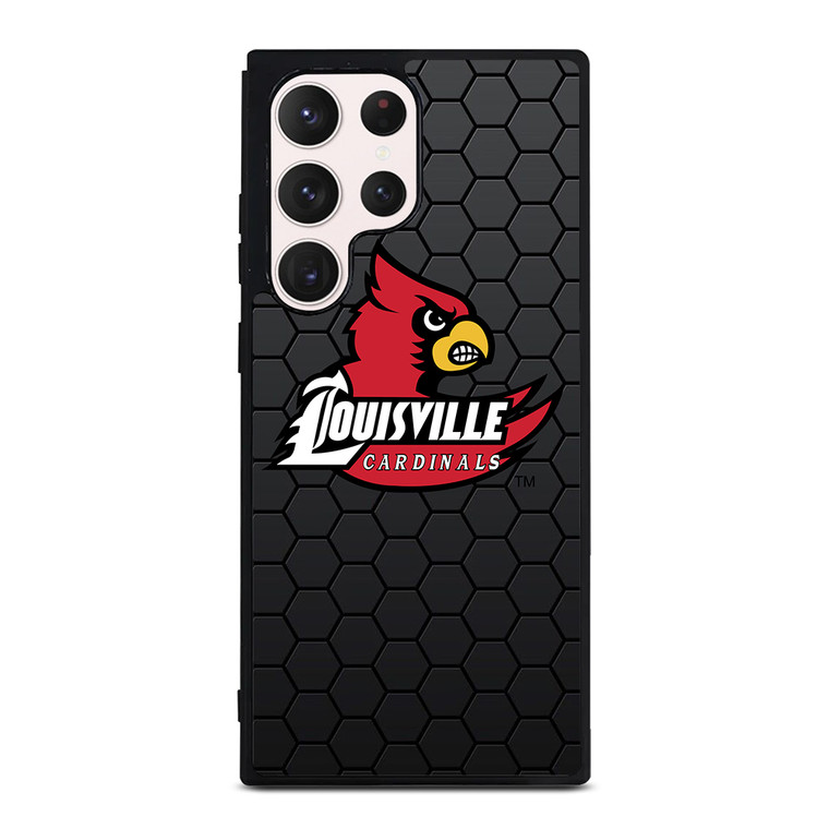 LOUISVILLE CARDINALS LOGO HEXAGON Samsung Galaxy S23 Ultra Case Cover LOUISVILLE CARDINALS LOGO HEXAGON Samsung Galaxy S23 Ultra Case Cover