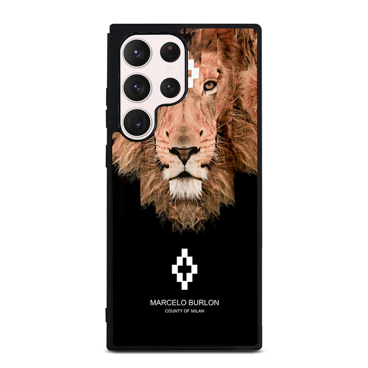 MARCELO BURLON LION Samsung Galaxy S23 Ultra Case Cover
