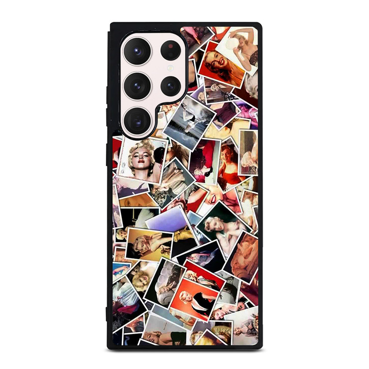 MARILYN MONROE POSE COLLAGE Samsung Galaxy S23 Ultra Case Cover MARILYN MONROE POSE COLLAGE Samsung Galaxy S23 Ultra Case Cover