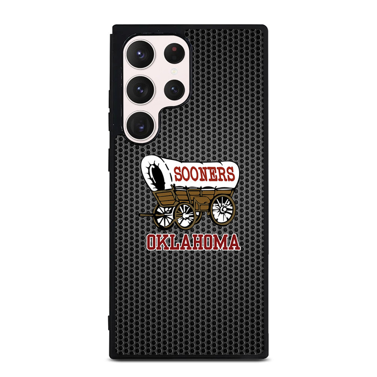 OKLAHOMA SOONERS METAL LOGO Samsung Galaxy S23 Ultra Case Cover
