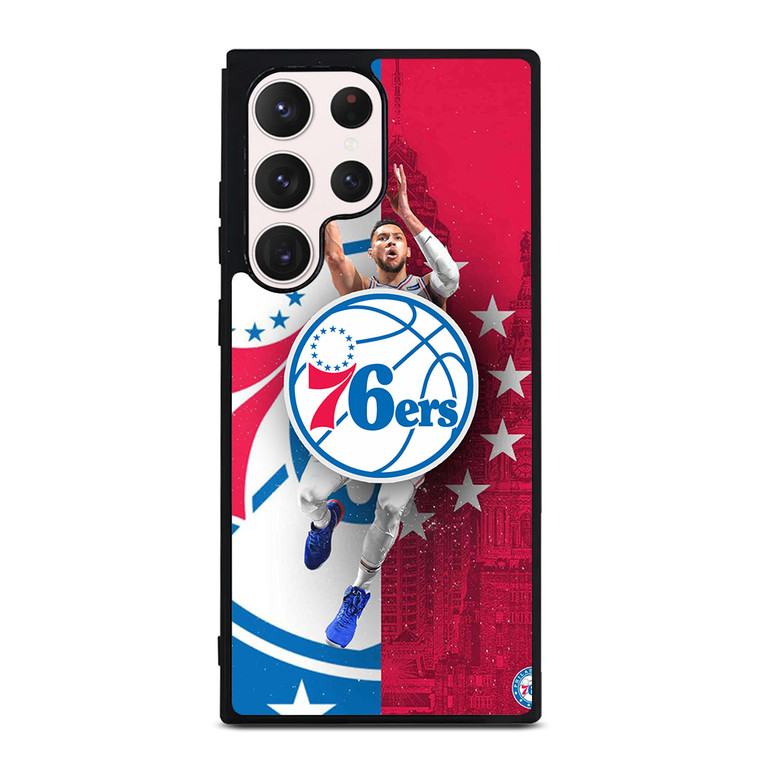 PHILADELPHIA 76ERS NBA Samsung Galaxy S23 Ultra Case Cover PHILADELPHIA 76ERS NBA Samsung Galaxy S23 Ultra Case Cover