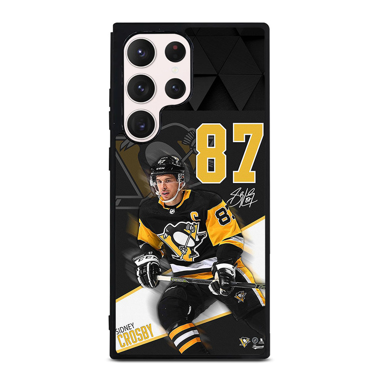 PITTSBURGH PENGUINS SIDNEY CROSBY 87 Samsung Galaxy S23 Ultra Case Cover