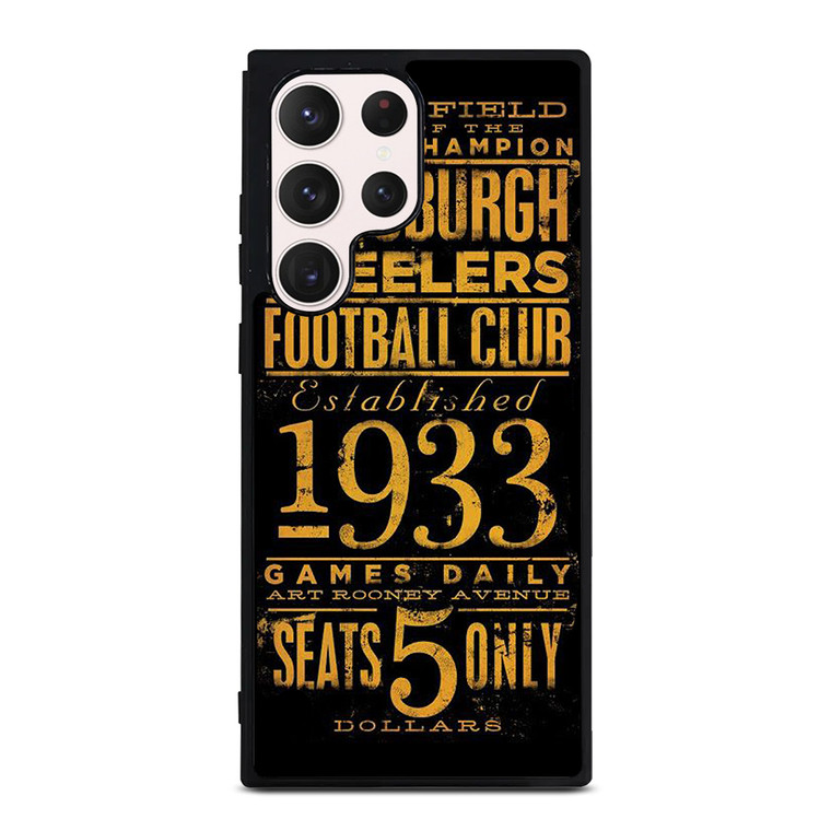 PITTSBURGH STEELERS 1933 FANS Samsung Galaxy S23 Ultra Case Cover