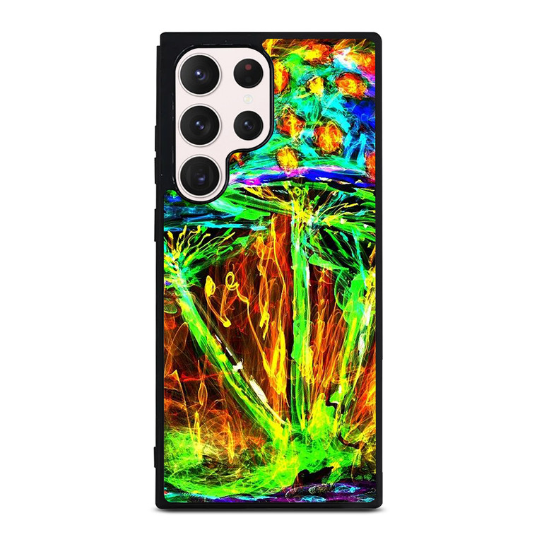 PSYCHEDELIC VISUALS MUSHROOM Samsung Galaxy S23 Ultra Case Cover PSYCHEDELIC VISUALS MUSHROOM Samsung Galaxy S23 Ultra Case Cover
