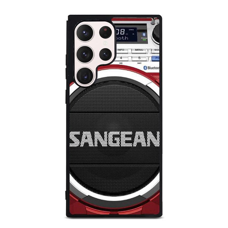 SANGEAN RED RADIO SPEAKER Samsung Galaxy S23 Ultra Case Cover SANGEAN RED RADIO SPEAKER Samsung Galaxy S23 Ultra Case Cover
