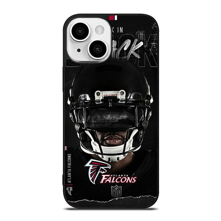 ATLANTA FALCONS BLACK iPhone 13 Mini Case Cover