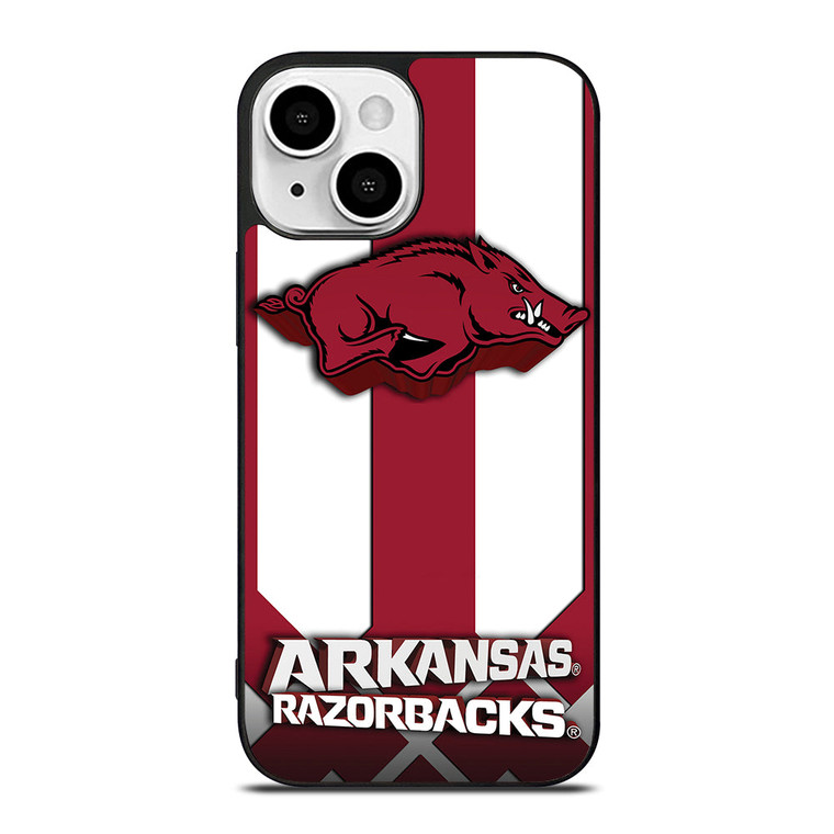 ARKANSAS RAZORBACKS LOGO iPhone 13 Mini Case Cover