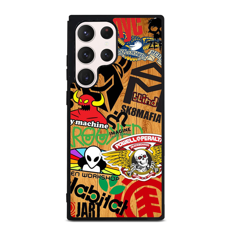 TOY MACHINE STICKER SKATEBOARD Samsung Galaxy S23 Ultra Case Cover