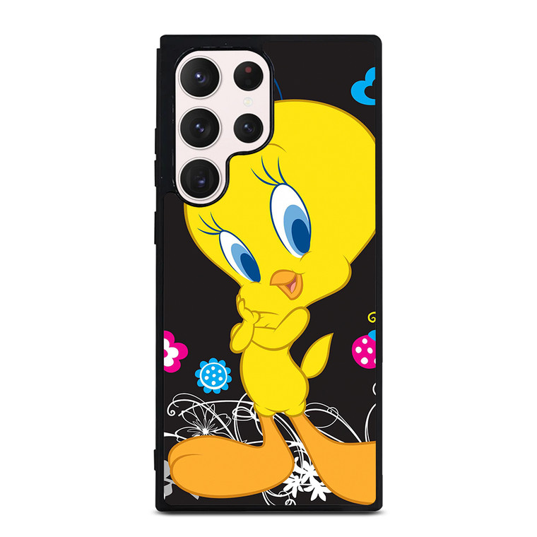 TWEETY BIRD FLORAL 2 Samsung Galaxy S23 Ultra Case Cover