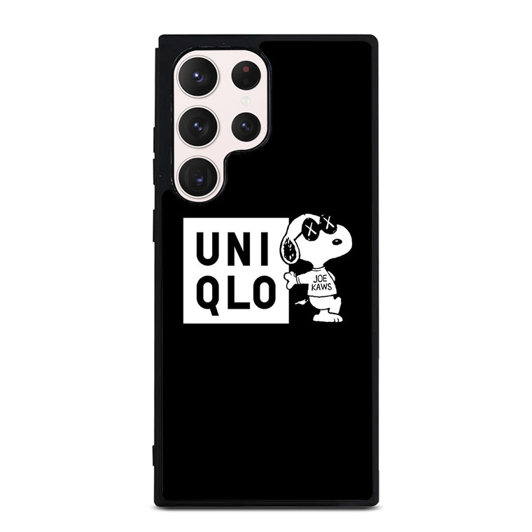 UNIQLO SNOOPY LOGO Samsung Galaxy S23 Ultra Case Cover