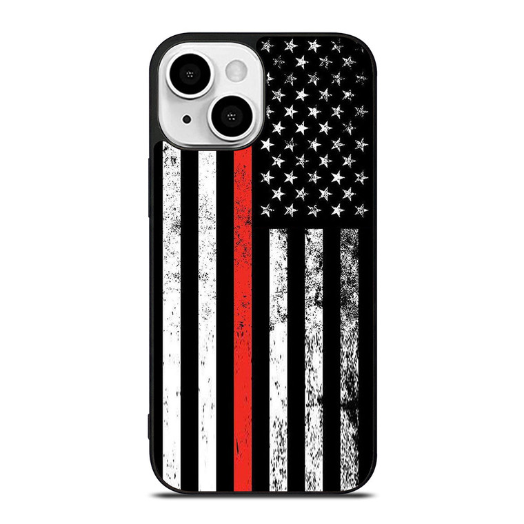 AMERICAN THIN BLACK iPhone 13 Mini Case Cover