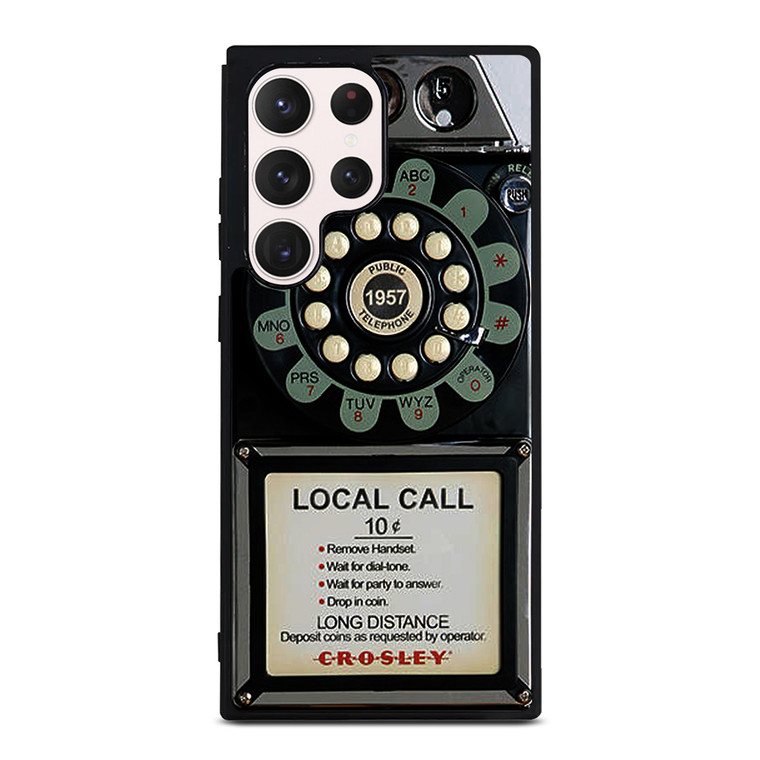 VINTAGE RETRO PAYPHONE Samsung Galaxy S23 Ultra Case Cover