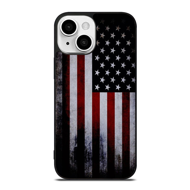 AMERICAN FLAG ART iPhone 13 Mini Case Cover