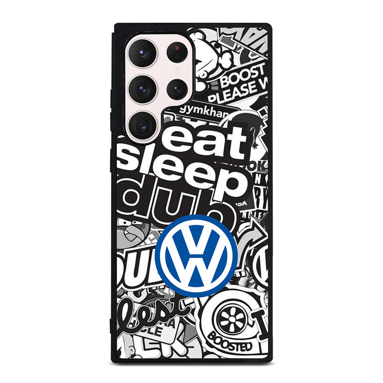 VW STICKER BOMB Samsung Galaxy S23 Ultra Case Cover