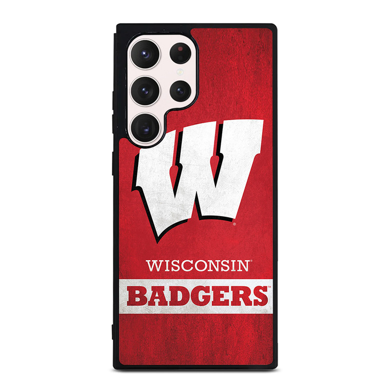 WISCONSIN BADGERS 3 Samsung Galaxy S23 Ultra Case Cover