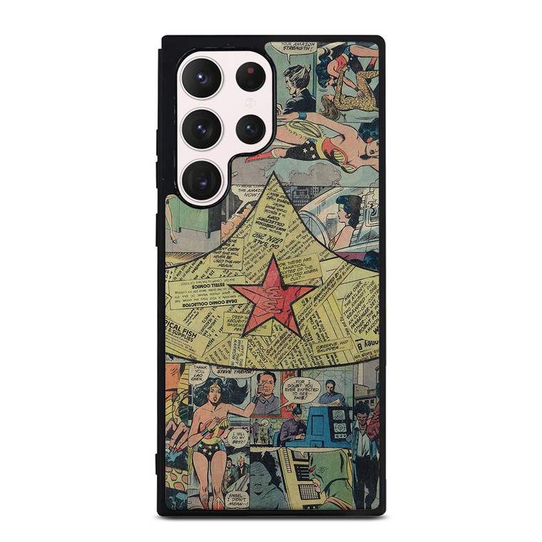 WONDER WOMAN LOGO ART Samsung Galaxy S23 Ultra Case Cover
