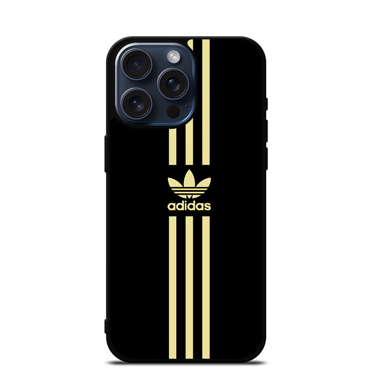 ADIDAS GOLD STRIPE 1 iPhone 15 Pro Max Case Cover