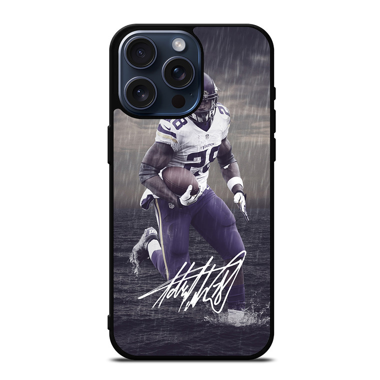 ADRIAN PETERSON SIGNATURE iPhone 15 Pro Max Case Cover