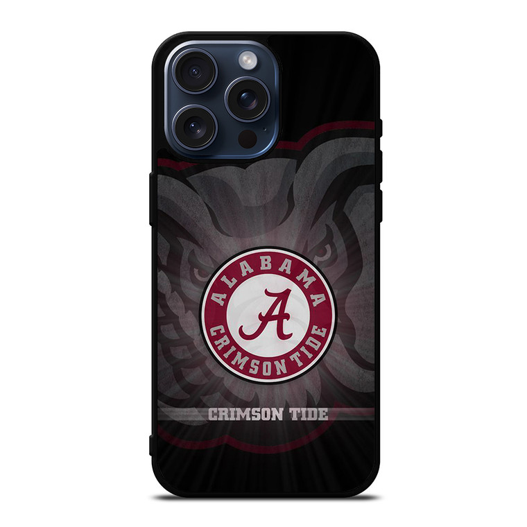 ALABAMA CRIMSON TIDE BAMA iPhone 15 Pro Max Case Cover